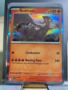 Pokemon Phantasmal Flames Foil Rare #017/094 Reshiram